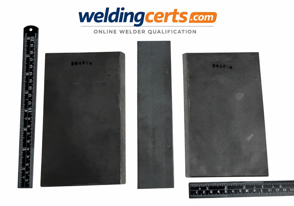 TitanCert mail-in welder certification test kit, 3/8 inch limited thickness